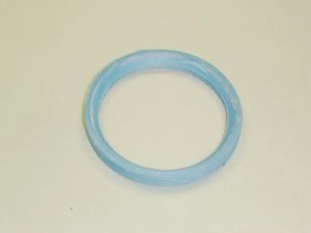Blaues Dichtelement, ringförmig, auf hellem Hintergrund. Es handelt sich um ein Produkt der Marke Remeha, geeignet für Dichtungsanwendungen.